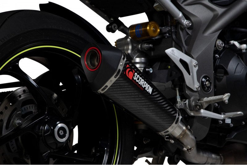 Scorpion Mufflers Serket Taper Slip-on Carbon Fibre Sleeve (NON EU HOMOLOGATED) | RTR88SECEO