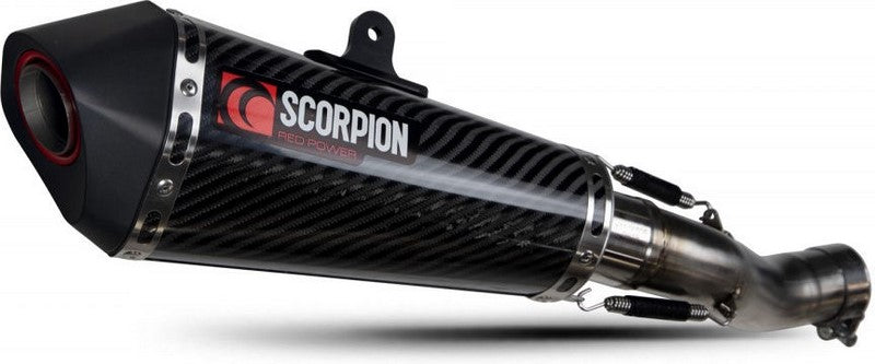 Scorpion Mufflers Serket Taper Slip-on Carbon Fibre Sleeve (NON EU HOMOLOGATED) | RTR88SECEO
