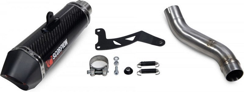 Scorpion Mufflers Serket Taper Slip-on Carbon Fibre Sleeve (NON EU HOMOLOGATED) | RTR88SECEO