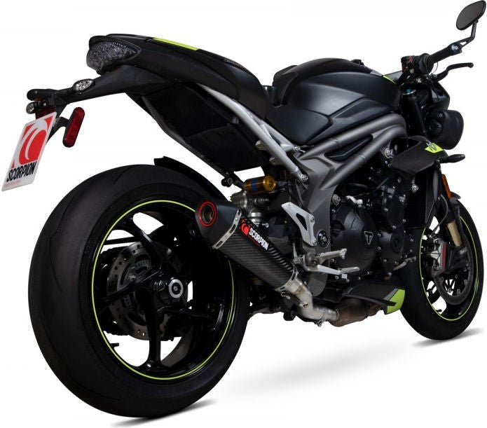 Scorpion Mufflers Serket Taper Slip-on Carbon Fibre Sleeve (NON EU HOMOLOGATED) | RTR88SECEO