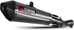 Scorpion Mufflers Serket Taper Slip-on Brushed Stainless Steel Sleeve (NON EU HOMOLOGATED) | RTR88SESEO