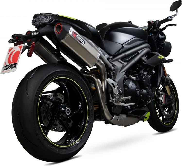 Scorpion Mufflers Serket Parallel Slip-on (Pair) Titanium Sleeve (NON EU HOMOLOGATED) | RTR88TEO