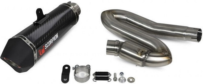 Scorpion Mufflers Serket Taper Slip-on Carbon Fibre Sleeve | RTR89CEO