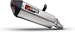 Scorpion Mufflers Serket Parallel Slip-on Brushed Stainless Steel Sleeve. Fits with panniers | RTR90SEO