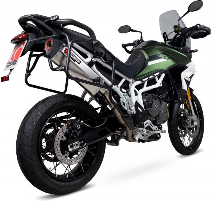 Scorpion Mufflers Serket Parallel Slip-on Titanium Sleeve (NON EU HOMOLOGATED) | RTR90TEO