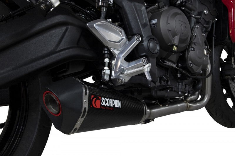 Scorpion Mufflers Serket Taper Full System Carbon Fibre Sleeve (NON EU HOMOLOGATED) | RTR91SYSCEO