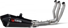 Scorpion Mufflers Serket Taper Full System Carbon Fibre Sleeve (NON EU HOMOLOGATED) | RTR91SYSCEO
