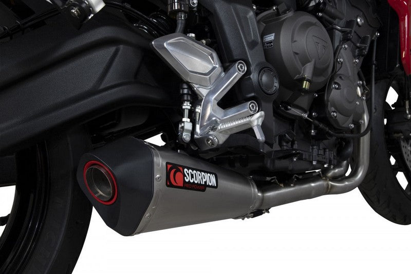 Scorpion Mufflers Serket Taper Full System Titanium Sleeve (NON EU HOMOLOGATED) | RTR91SYSTEO