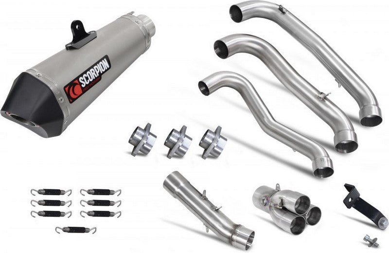 Scorpion Mufflers Serket Taper Full System Titanium Sleeve (NON EU HOMOLOGATED) | RTR91SYSTEO