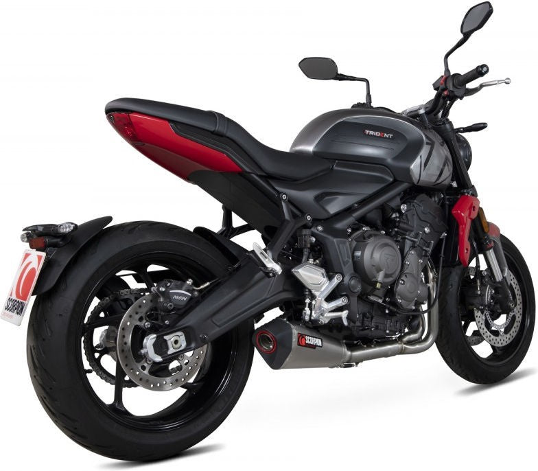 Scorpion Mufflers Serket Taper Full System Titanium Sleeve (NON EU HOMOLOGATED) | RTR91SYSTEO