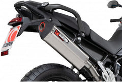 Scorpion Mufflers Serket Parallel Slip-on Brushed Stainless Steel Sleeve. Fits with panniers | RTR92SEO