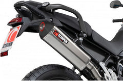 Scorpion Mufflers Serket Parallel Slip-on Titanium Sleeve. Fits with panniers | RTR92TEO