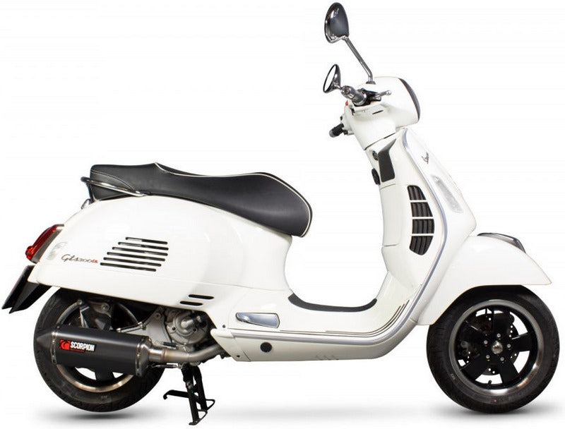 Scorpion Mufflers Serket Parallel Full System Black Ceramic Coated Sleeve | RVE211BCER