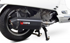 Scorpion Mufflers Serket Parallel Full System Black Ceramic Coated Sleeve | RVE211BCER