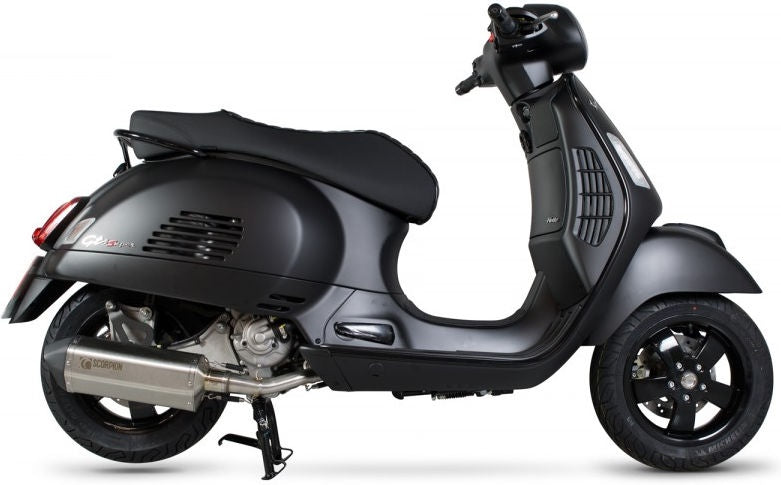 Scorpion Mufflers Serket Parallel Full System Brushed Stainless Steel Sleeve | RVE211SEO
