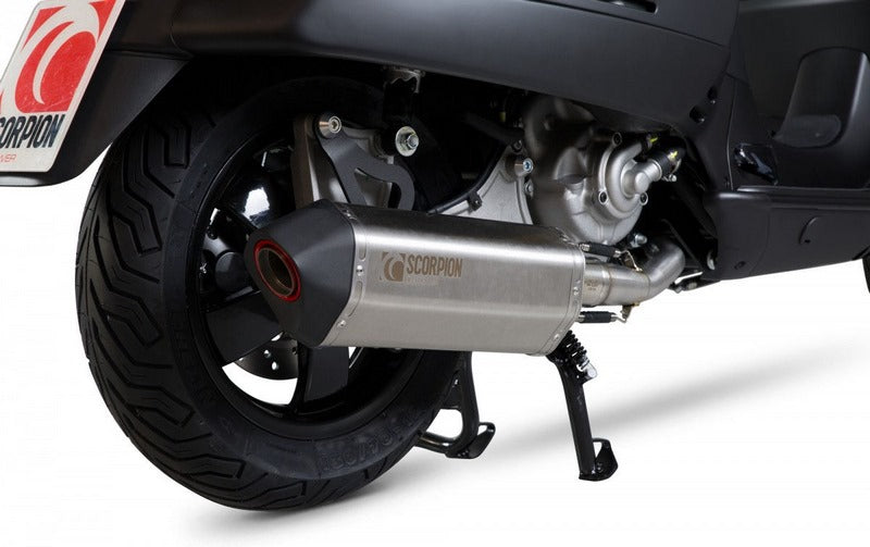 Scorpion Mufflers Serket Parallel Full System Brushed Stainless Steel Sleeve | RVE211SEO