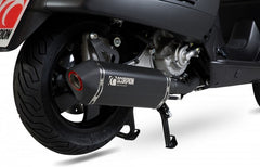 Scorpion Mufflers Serket Parallel Full System Black Ceramic Coated Sleeve And Link Pipe | RVE212BCER