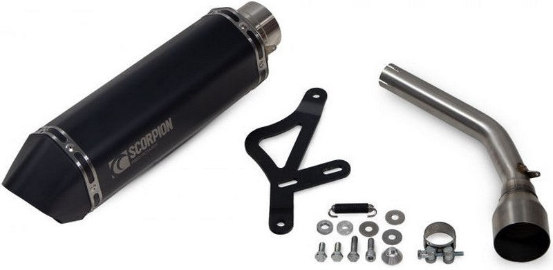 Scorpion Mufflers Serket Parallel Slip-on Black Ceramic Coated Sleeve | RVE217BCER