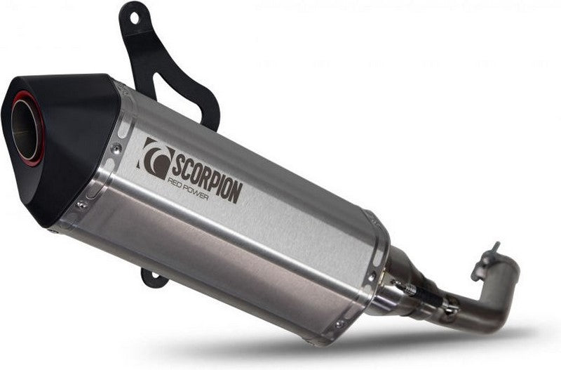 Scorpion Mufflers Serket Parallel Slip-on Brushed Stainless Steel Sleeve | RVE217SEO