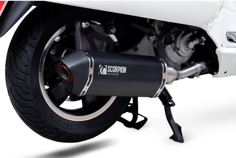 Scorpion Mufflers Serket Parallel Slip-on Black Ceramic Coated Sleeve | RVE218BCER