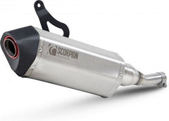 Scorpion Mufflers Serket Parallel Slip-on Brushed Stainless Steel Sleeve | RVE218SEO