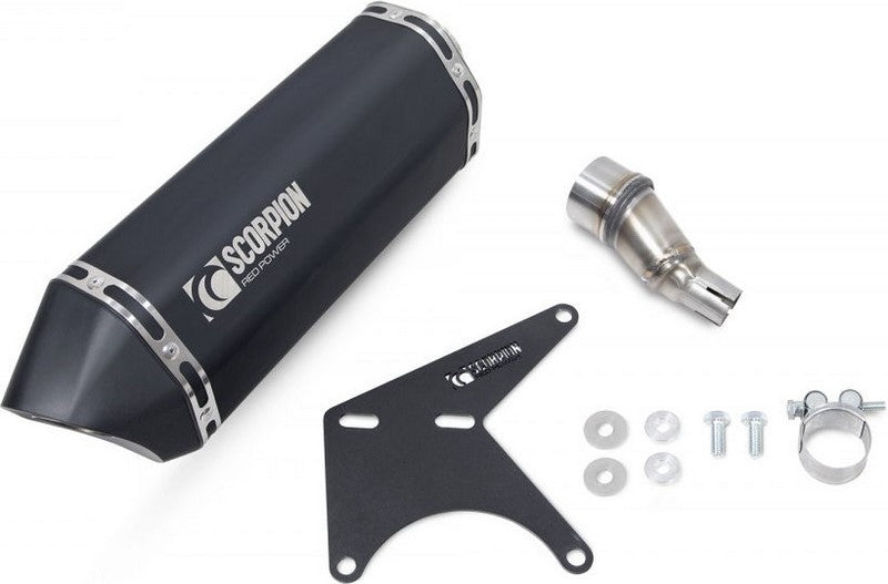 Scorpion Mufflers Serket Parallel Slip-on Black Ceramic Coated Sleeve (NON EU HOMOLOGATED) | RVE219BCER