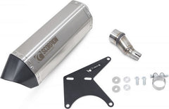 Scorpion Mufflers Serket Parallel Slip-on Brushed Stainless Steel Sleeve (NON EU HOMOLOGATED) | RVE219SEO