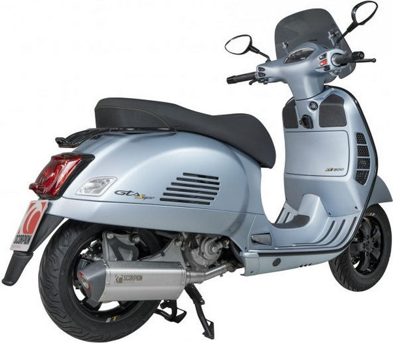 Scorpion Mufflers Serket Parallel Slip-on Brushed Stainless Steel Sleeve | RVE220SEO