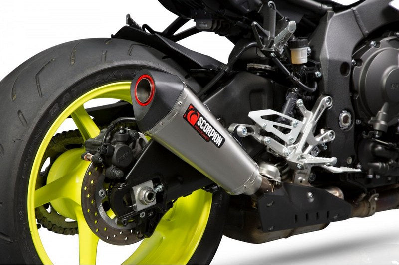 Scorpion Mufflers Serket Taper Slip-on Titanium Sleeve | RYA102TEO