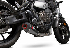 Scorpion Mufflers Serket Taper Full System Carbon Fibre Sleeve | RYA103SYSCEO