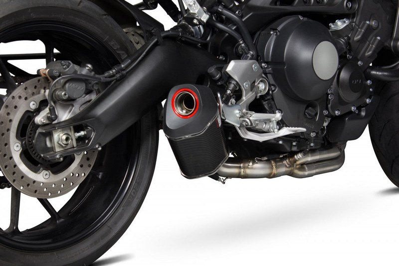 Scorpion Mufflers Serket Parallel Full System Carbon Fibre Sleeve | RYA107SYSCEO