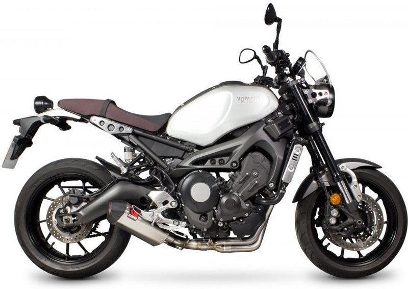Scorpion Mufflers Serket Parallel Full System Brushed Stainless Steel Sleeve | RYA107SYSSEO
