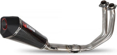 Scorpion Mufflers Serket Taper De-cat Race Full System Carbon Fibre Sleeve (NON EU HOMOLOGATED) | RYA112SYSCEO