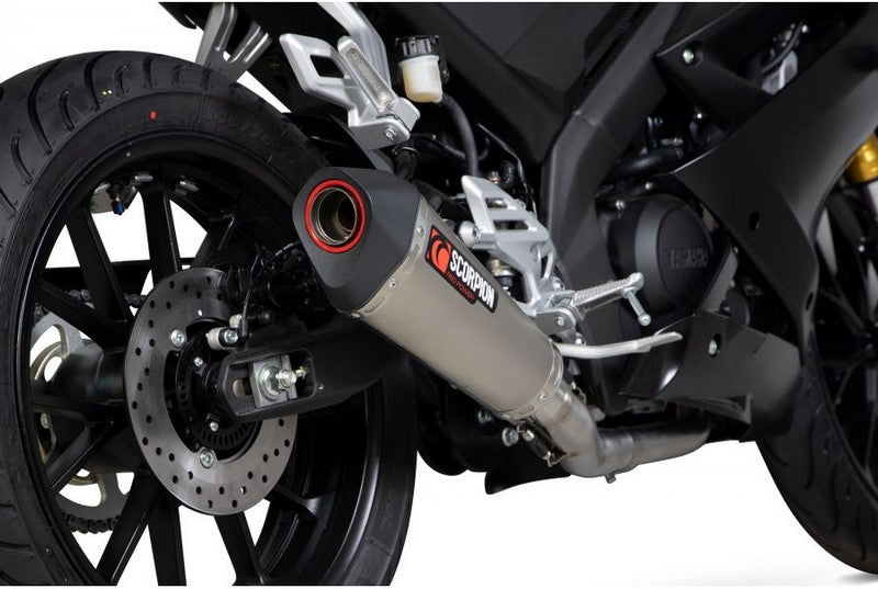 Scorpion Mufflers Serket Taper Full System Titanium Sleeve | RYA113SYSTEO