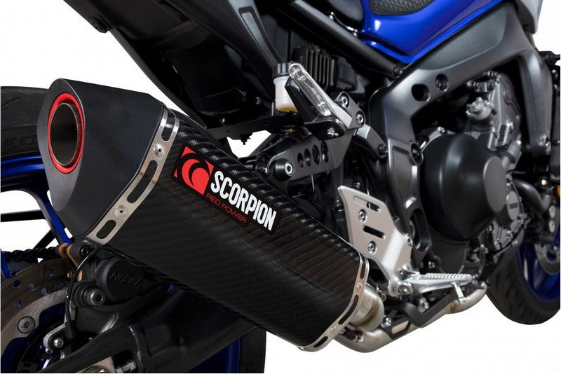 Scorpion Mufflers Serket Full System Carbon Fibre Sleeve (NON EU HOMOLOGATED) | RYA116SYSCEO