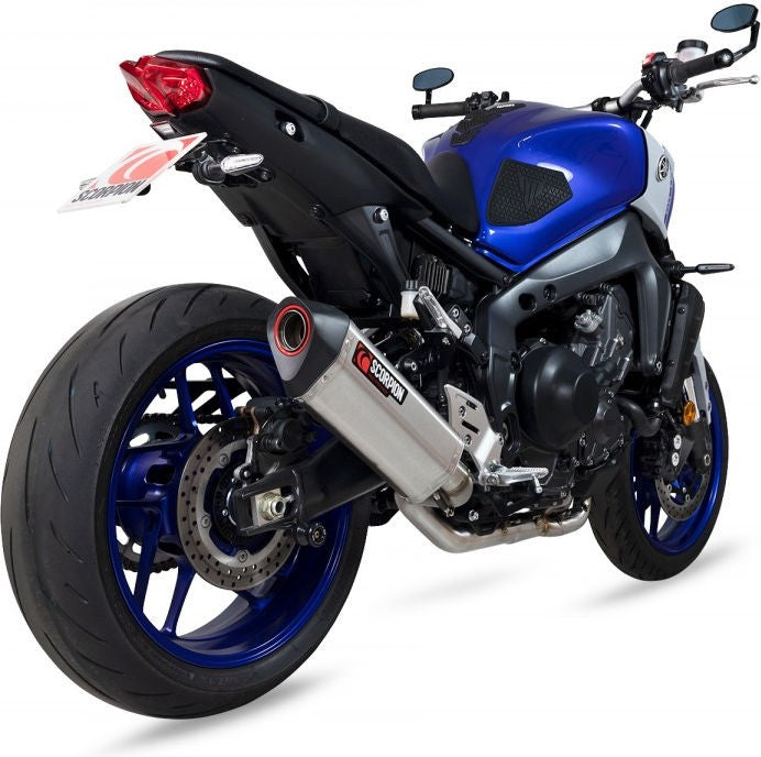 Scorpion Mufflers Serket Full System Brushed Stainless Steel Sleeve (NON EU HOMOLOGATED) | RYA116SYSSEO
