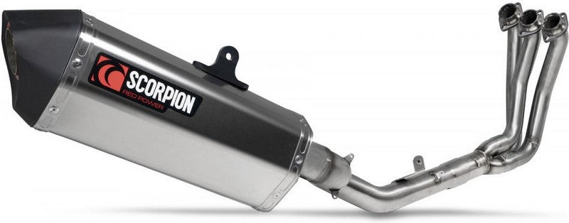 Scorpion Mufflers Serket Full System Titanium Sleeve (NON EU HOMOLOGATED) | RYA116SYSTEO