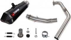 Scorpion Mufflers Serket Taper Full System Carbon Fibre Sleeve | RYA117SYSCEO