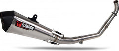 Scorpion Mufflers Serket Taper Full System Titanium Sleeve | RYA117SYSTEO