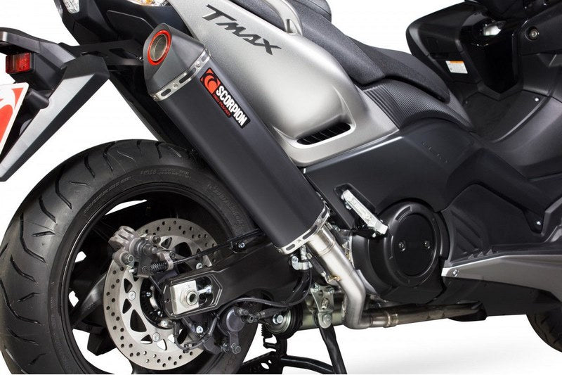 Scorpion Mufflers Serket Parallel Full System Black Ceramic Coated Sleeve | RYA182BCER