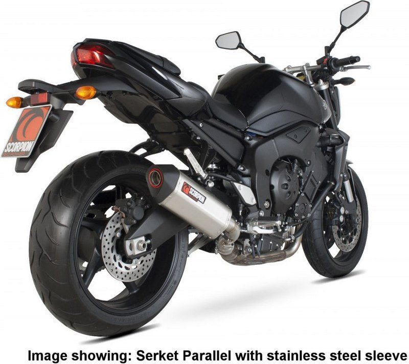 Scorpion Mufflers Serket Parallel Slip-on Carbon Fibre Sleeve | RYA74CEO