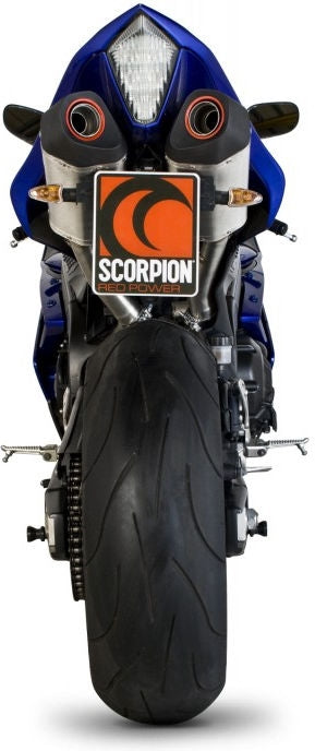 Scorpion Mufflers Serket Parallel Slip-on (Pair) Brushed Stainless Steel Sleeve | RYA81SEO