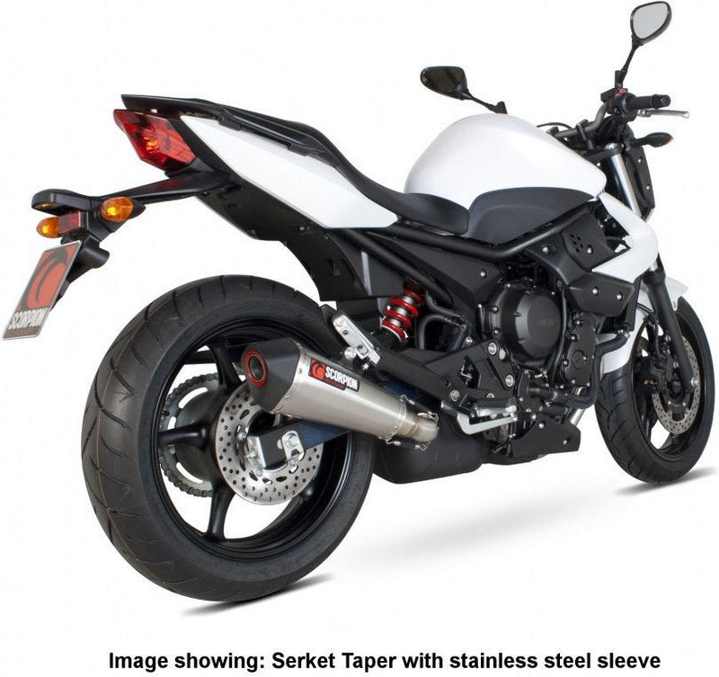Scorpion Mufflers Serket Taper Slip-on Carbon Fibre Sleeve | RYA86CEO