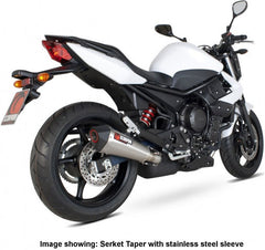 Scorpion Mufflers Serket Taper Slip-on Carbon Fibre Sleeve | RYA86CEO
