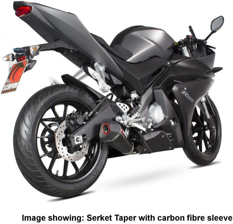 Scorpion Mufflers Serket Taper Full System Titanium Sleeve | RYA95SYSTEO