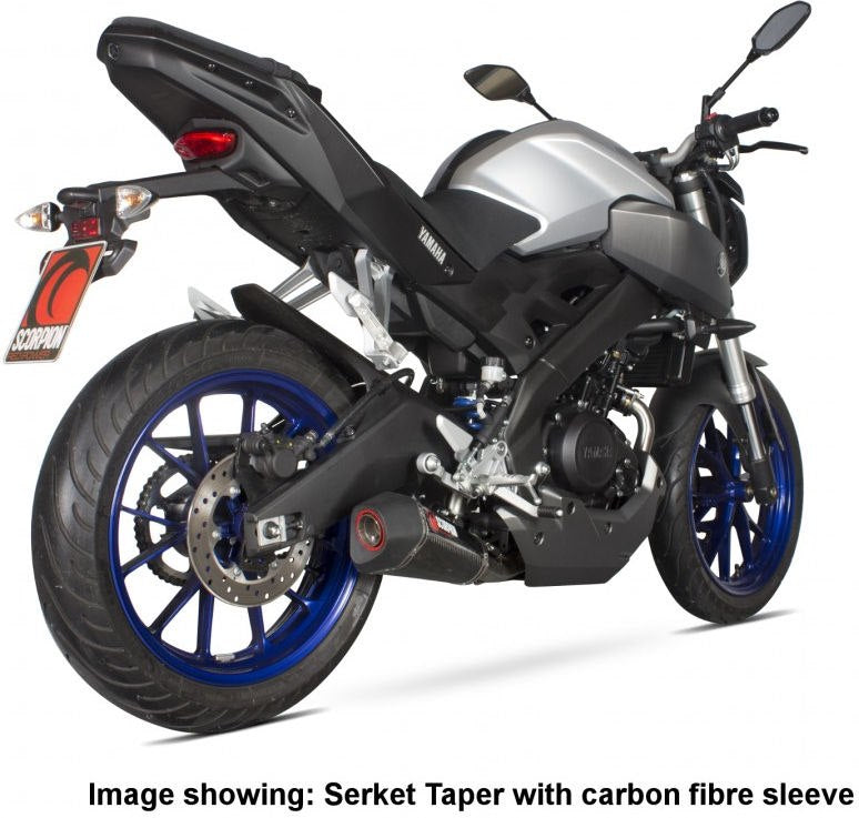 Scorpion Mufflers Serket Taper Full System Titanium Sleeve | RYA97SYSTEO
