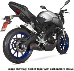 Scorpion Mufflers Serket Taper Full System Titanium Sleeve | RYA97SYSTEO