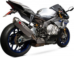 SCORPION MUFFLERS Serket Superstock Style Slip-on , Titanium silencer and link pipe  EC Approved | SSTCK1001
