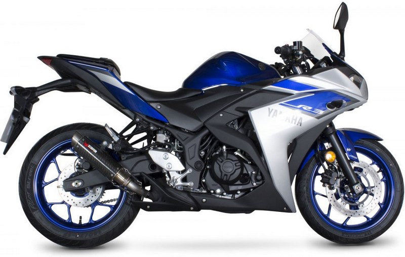 Scorpion Mufflers RP1-GP Slip-on Carbon Fibre Sleeve | YA1001CEM