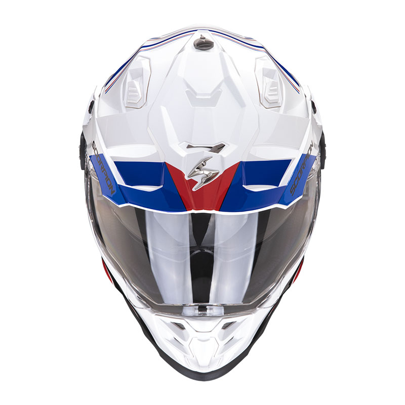 Scorpion Scorpion Adf-9000 Air Desert Helmet White Blue Re | 184-426-236